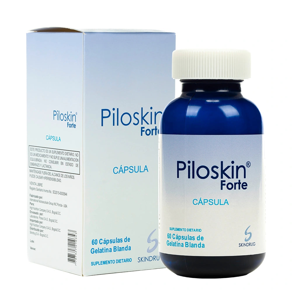 Piloskin Forte x60 Capsulas Skindrug