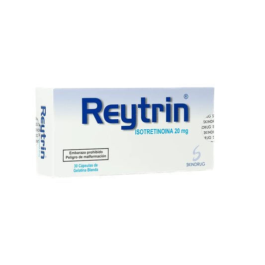 Reytrin 20mg Caja x30 Capsulas Skindrug