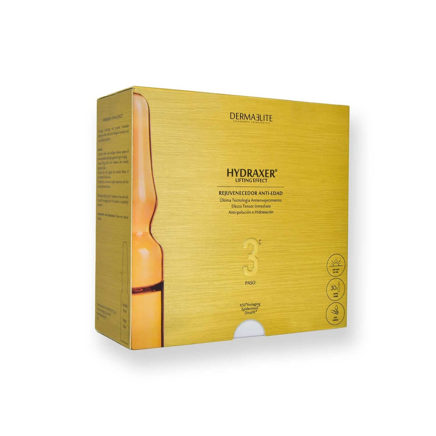 Hydraxer Lifting Antiedad Dia x30 ampollas Dermaelite