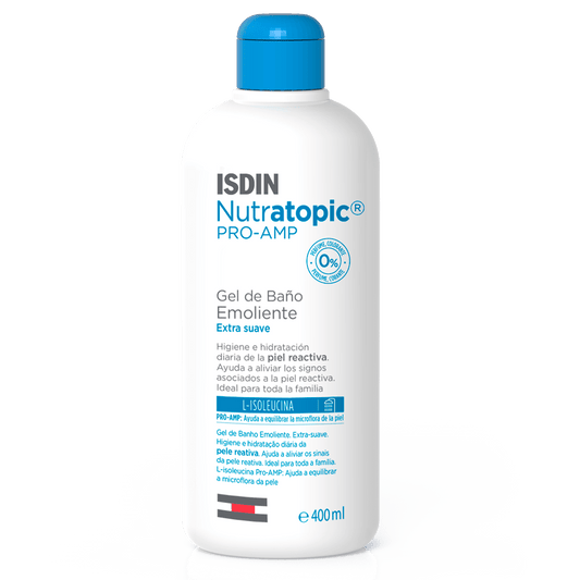 Nutratopic Pro-AMP Gel de baño emoliente Isdin