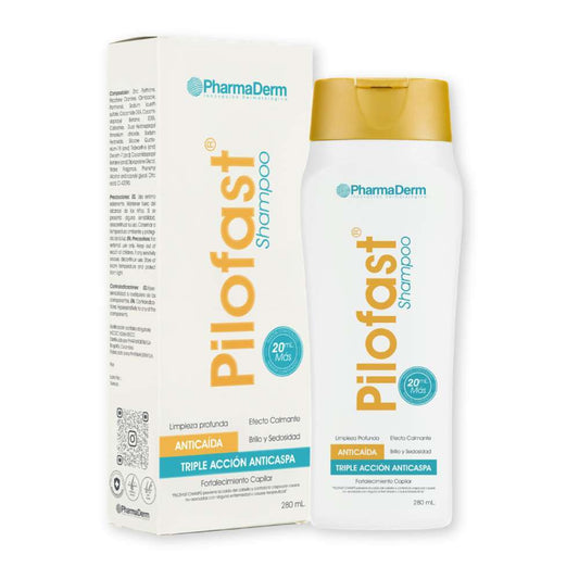 Pilofast Shampoo x280ml Pharmaderm