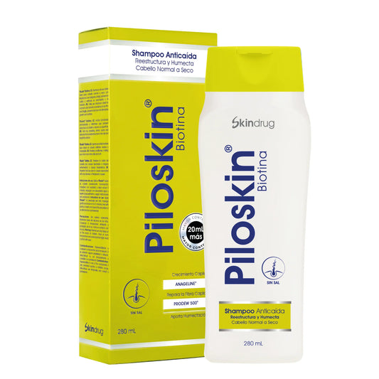 Piloskin Champu Anticaida con Biotina x280ml Skindrug