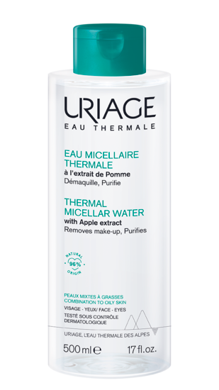 Agua Micelar Termal Pieles Mixtas a Grasas x250ml Uriage
