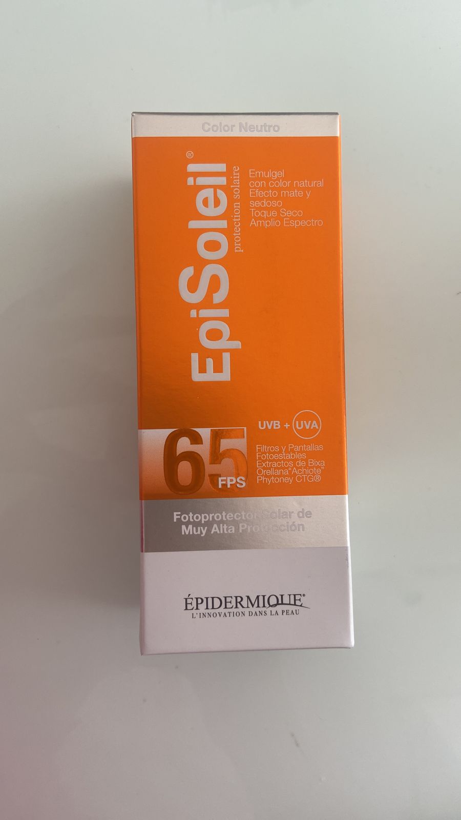 Episoleil Color Neutro FPS 65 Epidermique – LATIDERM La Tienda ...